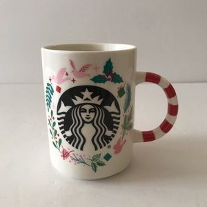 Starbucks 2018 12oz. Christmas Mug - Holly & Doves